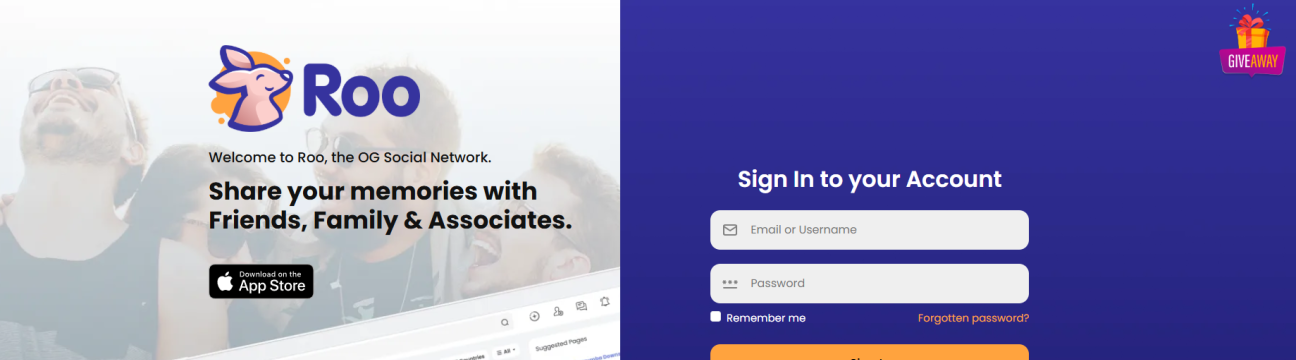 ROO Social Media Network