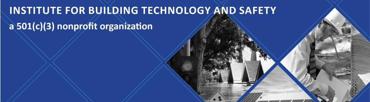 Institute for Building Technology and Safety (IBTS) 